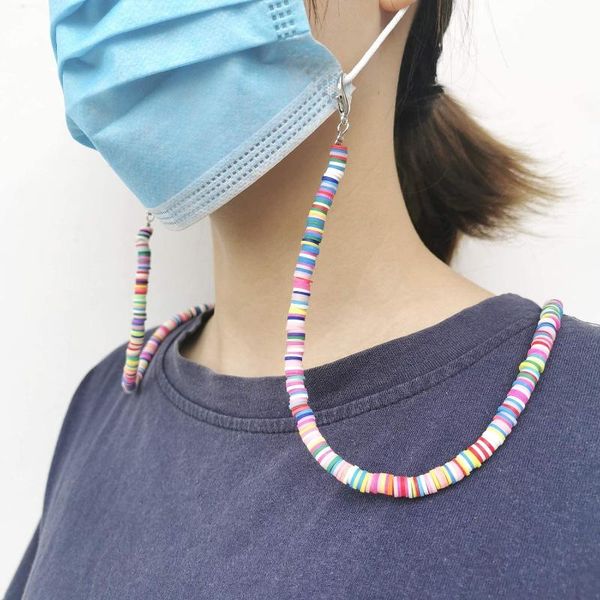 sunglasses frames mask disc beaded hanging chain lanyard colorful soft clay glasses for women handmade sunglasse spectacles holder neck cord, Silver
sunglasses frames mask disc beaded hanging chain lanyard colorful soft clay glasses for women handmade sunglasse spectacles holder neck cord, Silver