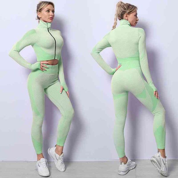 women set running seamless gym clothing leggings + crop sportswear high waist fitness legging workout yoga suit, Black;white
women set running seamless gym clothing leggings + crop sportswear high waist fitness legging workout yoga suit, Black;white