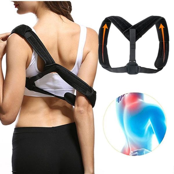 men's body shapers posture corrector adjustable back brace upper pain relief shaper shoulder support belt for kids school & office, Black;brown
men's body shapers posture corrector adjustable back brace upper pain relief shaper shoulder support belt for kids school & office, Black;brown