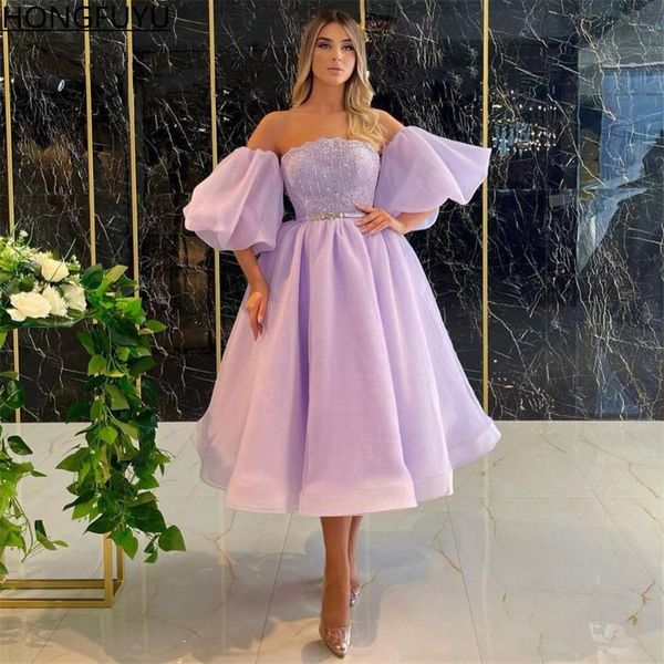 party dresses hongfuyu lilac a-line organza prom robe de soirée mariage short cocktail gowns puff sleeves evening dress, White;black
party dresses hongfuyu lilac a-line organza prom robe de soirée mariage short cocktail gowns puff sleeves evening dress, White;black