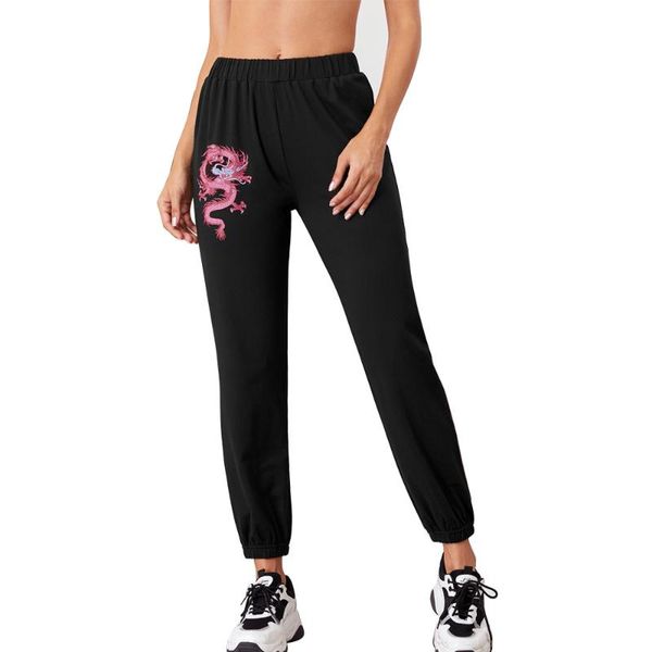 seamless tight-fitting sports women's fitness pants embroidery dragon pattern high-waist drawstring loose yoga outfit
seamless tight-fitting sports women's fitness pants embroidery dragon pattern high-waist drawstring loose yoga outfit