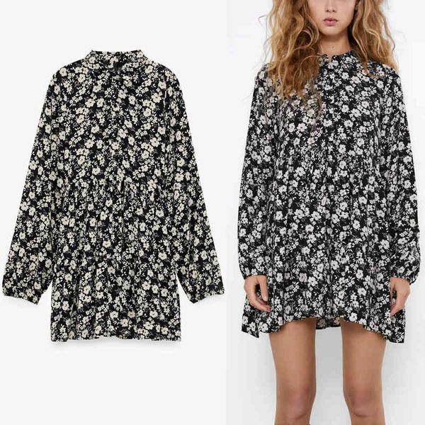 dresses floral print black mini women long sleeve pleated office lady es woman chic ruffle elegant short vestido, Black;gray
dresses floral print black mini women long sleeve pleated office lady es woman chic ruffle elegant short vestido, Black;gray