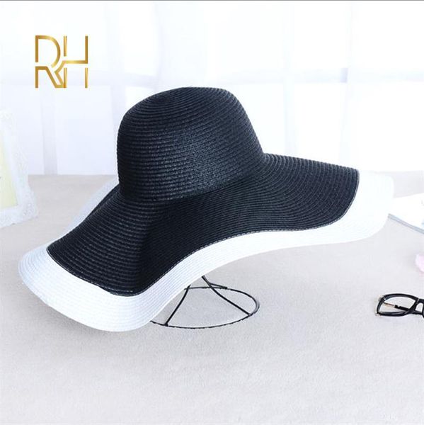 wide brim hats ladies summer big brimmed beach paper straw hat black white round simple holiday outdoor dome floopy sunshade female rh, Blue;gray
wide brim hats ladies summer big brimmed beach paper straw hat black white round simple holiday outdoor dome floopy sunshade female rh, Blue;gray