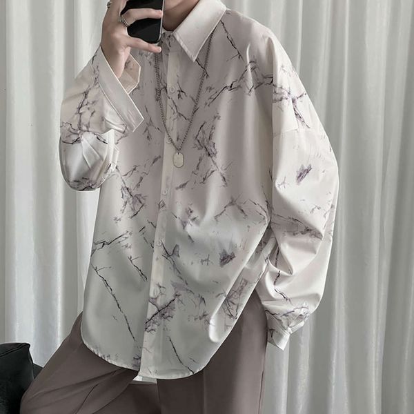men's casual shirts shirtshirt men's korean personality fashion brand ruffian casual bf coat ins trend loose and versatile long sl, White;black
men's casual shirts shirtshirt men's korean personality fashion brand ruffian casual bf coat ins trend loose and versatile long sl, White;black