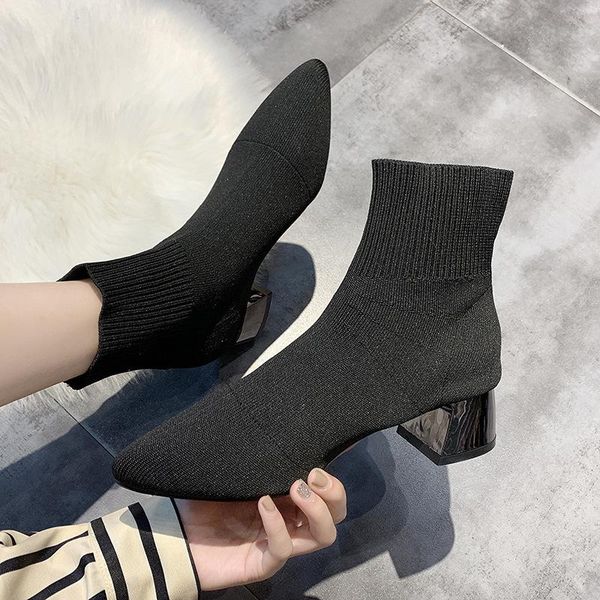 boots korean british socks and 2021 women heel net autumn winter style ins fashionable handsome, Black
boots korean british socks and 2021 women heel net autumn winter style ins fashionable handsome, Black