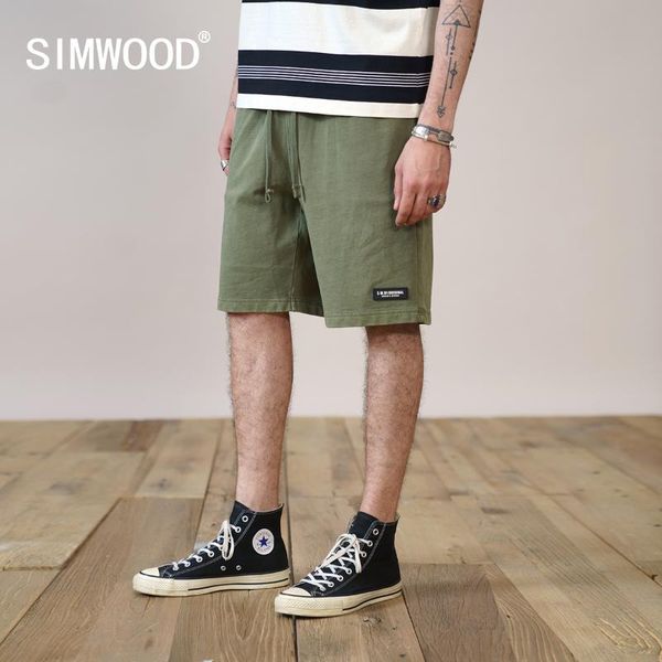 men's shorts simwood 2021 summer oversize men vintage drawstring jogger sweatshorts casual plus size brand clothing sk130264, White;black
men's shorts simwood 2021 summer oversize men vintage drawstring jogger sweatshorts casual plus size brand clothing sk130264, White;black