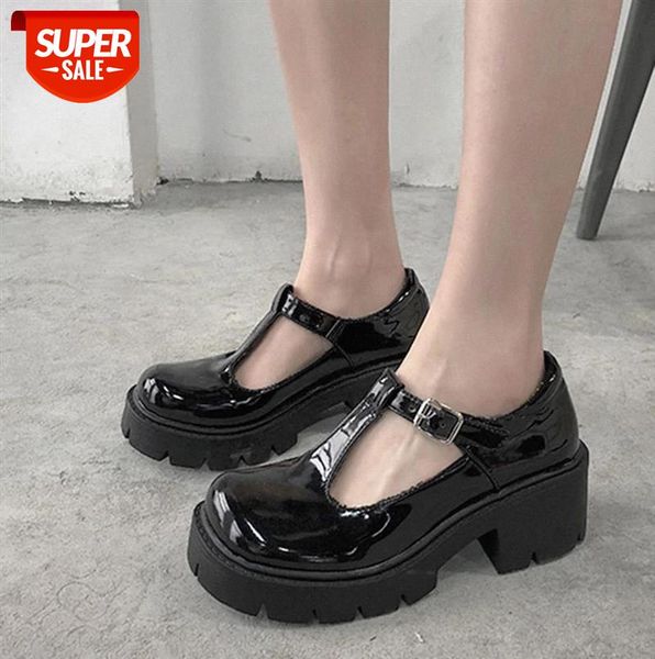 women shoes mary jane square heel thick bottom buckle single increased retro lolita pumps tenis de mujer #jf9r, Black
women shoes mary jane square heel thick bottom buckle single increased retro lolita pumps tenis de mujer #jf9r, Black