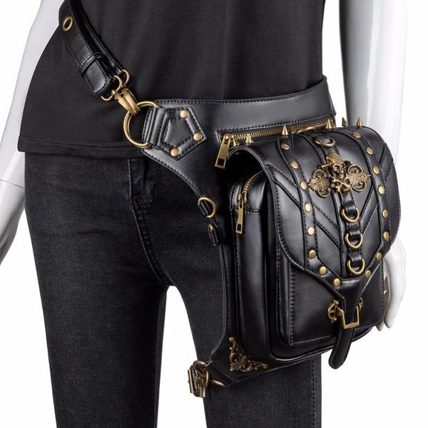 women waist bag female fanny pack belt bags small leg steampunk gothic messenger hip hop bum fashion purse d17
women waist bag female fanny pack belt bags small leg steampunk gothic messenger hip hop bum fashion purse d17