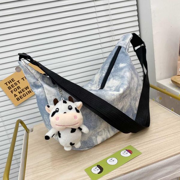 cross body canvas dumpling wrapper tie-dye gradient harajuku soft girl vintage sense simple casual college style messenger bag
cross body canvas dumpling wrapper tie-dye gradient harajuku soft girl vintage sense simple casual college style messenger bag