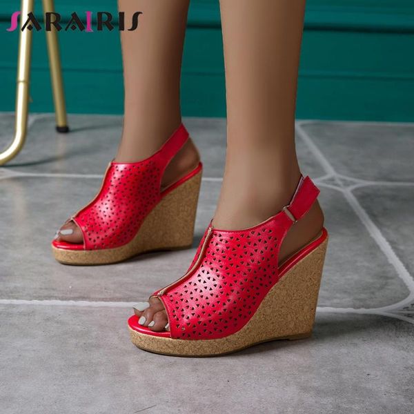 ladies high wedges summer sandals mature street dress women fashion breathable hollow shoes woman, Black
ladies high wedges summer sandals mature street dress women fashion breathable hollow shoes woman, Black