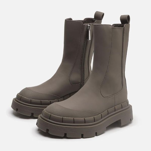 boots ribetrini brand platform armygreen rainboots for women zipper chunky street design casual laides shoes, Black
boots ribetrini brand platform armygreen rainboots for women zipper chunky street design casual laides shoes, Black