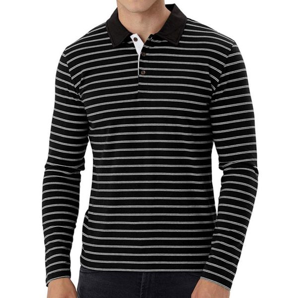men's t-shirts striped print men's t shirt classic button turn down collar sports long sleeve tee casual pullover tshirt vintage cl, White;black
men's t-shirts striped print men's t shirt classic button turn down collar sports long sleeve tee casual pullover tshirt vintage cl, White;black