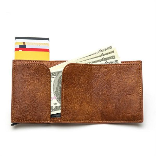money bag rfid card holder anti theft clutch single box men women wallet business pop up aluminum pu id case, Red;black
money bag rfid card holder anti theft clutch single box men women wallet business pop up aluminum pu id case, Red;black