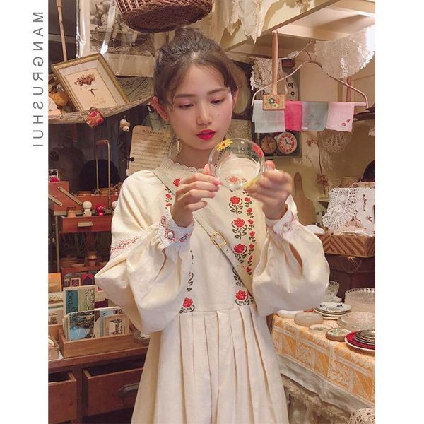 casual dresses japanese girl chic spring , lantern sleeve, autumn dress, literature and art, tide, Black;gray
casual dresses japanese girl chic spring , lantern sleeve, autumn dress, literature and art, tide, Black;gray