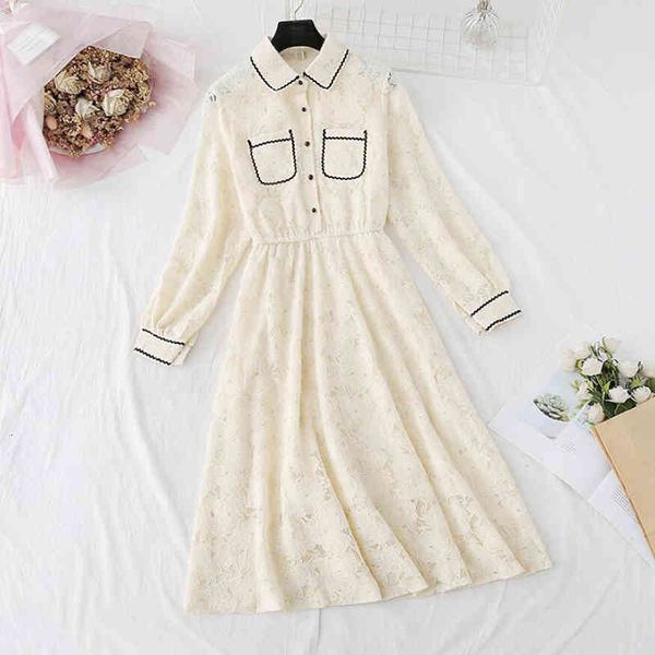 dresses arrival spring lace fashion vintage single-breasted long sleeve elegant slim women party es, Black;gray
dresses arrival spring lace fashion vintage single-breasted long sleeve elegant slim women party es, Black;gray