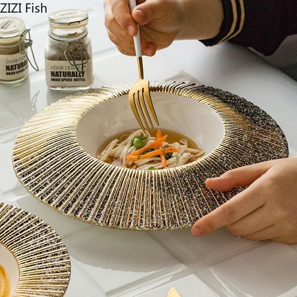 dishes & plates creative straw hat shape ceramic plate western pasta soup modern home restaurant decoration tableware tray steak
dishes & plates creative straw hat shape ceramic plate western pasta soup modern home restaurant decoration tableware tray steak