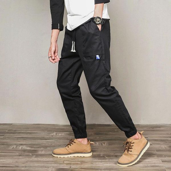 m-5xl elastic waist sweatpants men gym clothing korean style summer light weight ankle pants cuffed drawstring joggers xxxxxl, Black
m-5xl elastic waist sweatpants men gym clothing korean style summer light weight ankle pants cuffed drawstring joggers xxxxxl, Black