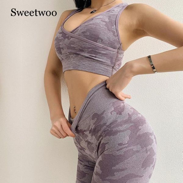 yoga outfits camo seamless gym set 2 pcs jogging tracksuit camouflage workout fitness for women sports clothes, White;red
yoga outfits camo seamless gym set 2 pcs jogging tracksuit camouflage workout fitness for women sports clothes, White;red