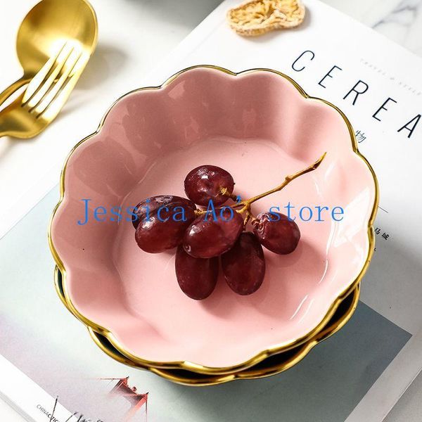 bowls lovely pink salad bowl flower shape gold inlay ceramic for kitchen luxury dinnerware set cute desert with spoon
bowls lovely pink salad bowl flower shape gold inlay ceramic for kitchen luxury dinnerware set cute desert with spoon