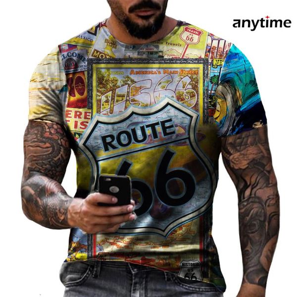 men's t-shirts the mother land route 66 graphic printed t shirt fashion design grunge clothes oversized t-shirt retro indie tee, White;black
men's t-shirts the mother land route 66 graphic printed t shirt fashion design grunge clothes oversized t-shirt retro indie tee, White;black