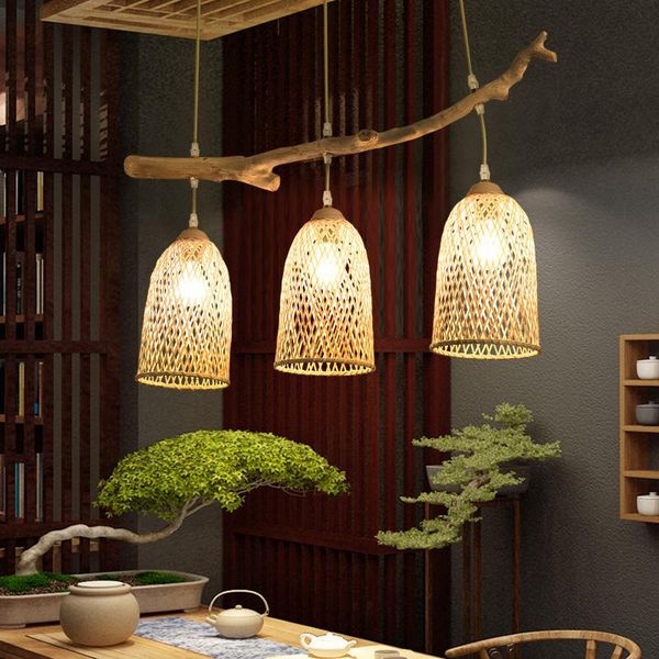 pendant lamps creative personality branch lamp bamboo art weaving japanese restaurant chandelier office
pendant lamps creative personality branch lamp bamboo art weaving japanese restaurant chandelier office