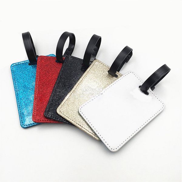 dhl bag parts sublimation diy white blank pu sequins luggage tag label straps suitcase mix color, Black
dhl bag parts sublimation diy white blank pu sequins luggage tag label straps suitcase mix color, Black