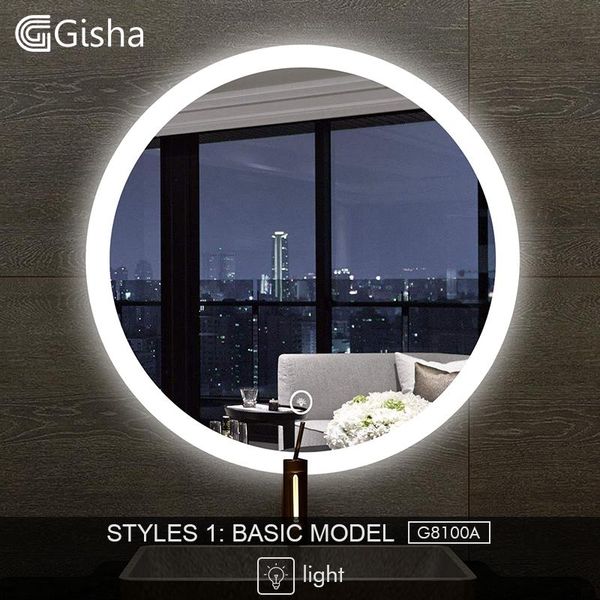 mirrors gisha smart mirror led bathroom wall toilet anti-fog with bluetooth touch screen g8100
mirrors gisha smart mirror led bathroom wall toilet anti-fog with bluetooth touch screen g8100