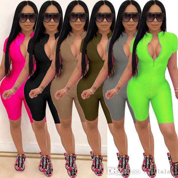 summer jumpsuits women onesies designer overalls clothing v-neck zipper rompers bodycon shorts sleeveless capris sell dhl, Black;white
summer jumpsuits women onesies designer overalls clothing v-neck zipper rompers bodycon shorts sleeveless capris sell dhl, Black;white