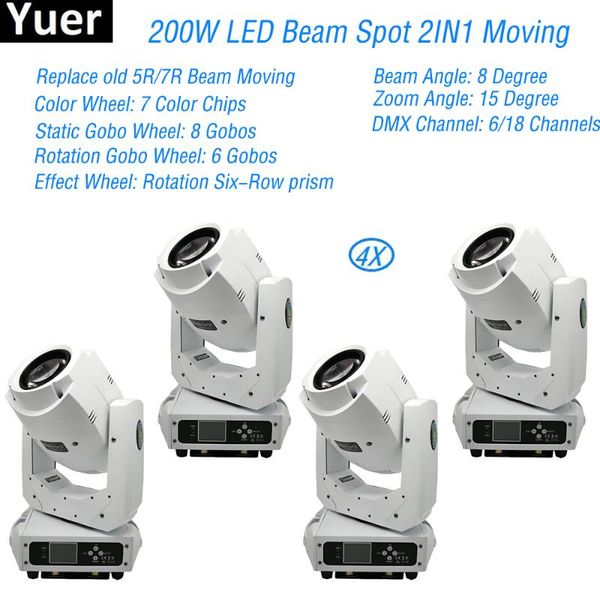 effects white shell 200w led beam spot 2in1 moving head light disco lights for dj club nightclub party stage
effects white shell 200w led beam spot 2in1 moving head light disco lights for dj club nightclub party stage