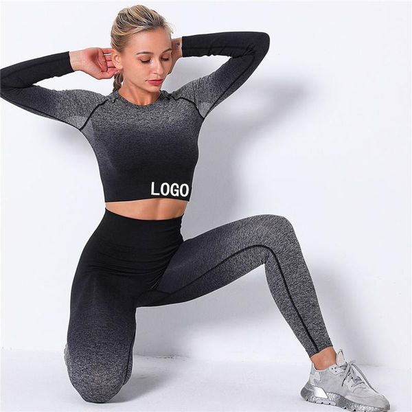 yoga outfit leggings women set logo print seamless gym high waist long sleeves fitness workout sportswear
yoga outfit leggings women set logo print seamless gym high waist long sleeves fitness workout sportswear