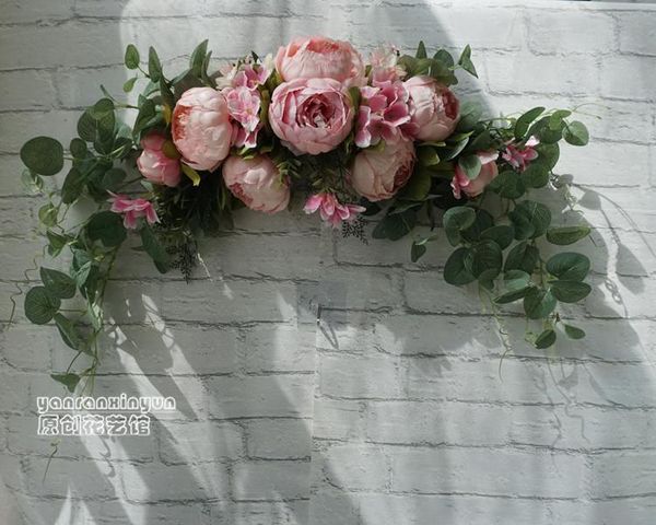 decorative flowers & wreaths european style simulation table flower door hanging ornaments wedding party peony garland lintel vines
decorative flowers & wreaths european style simulation table flower door hanging ornaments wedding party peony garland lintel vines