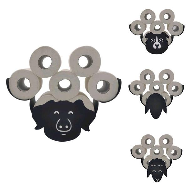 toilet paper holders animal holder, cute roll metal wall mounted bathroom tissue storage rack, 7 rolls capacity
toilet paper holders animal holder, cute roll metal wall mounted bathroom tissue storage rack, 7 rolls capacity