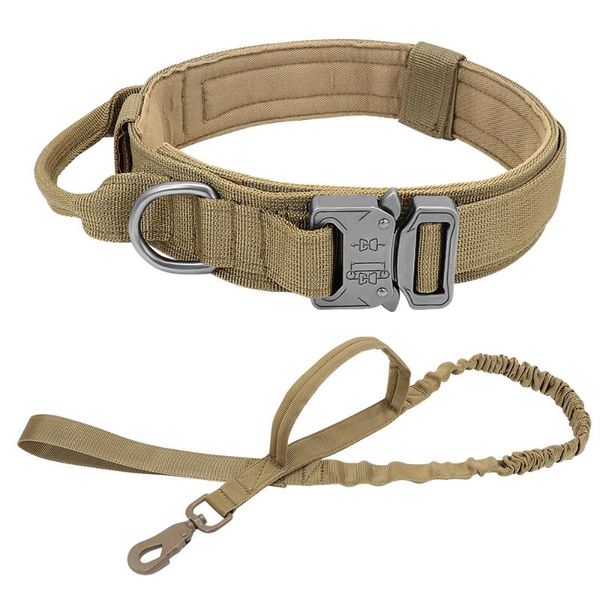 military army dog collar leash adjustable tactical collars control handle training hunting pets accessories medium large breed outdoor hats, Black;white
military army dog collar leash adjustable tactical collars control handle training hunting pets accessories medium large breed outdoor hats, Black;white