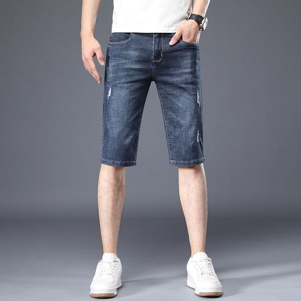 men's shorts summer jeans men denim pants straight stretch fashion design slim male short streetwear, White;black
men's shorts summer jeans men denim pants straight stretch fashion design slim male short streetwear, White;black