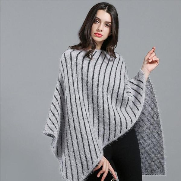scarves winter warm stripe ponchos and capes with botton for women oversized shawls wraps thick cashmere pashmina female bufanda mujer, Blue;gray
scarves winter warm stripe ponchos and capes with botton for women oversized shawls wraps thick cashmere pashmina female bufanda mujer, Blue;gray
