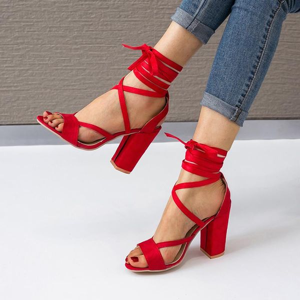 women sandals ankle strap ladies square heel party lace-up summer comfortable sandal shoes plus size 34-43 djy, Black
women sandals ankle strap ladies square heel party lace-up summer comfortable sandal shoes plus size 34-43 djy, Black
