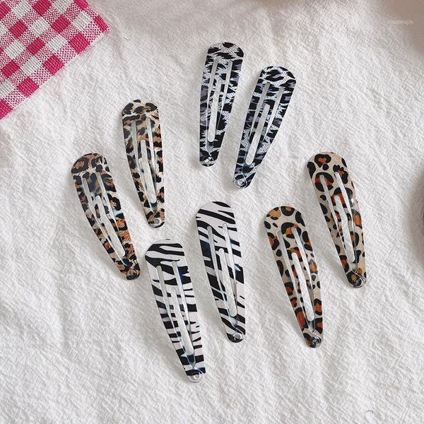 hair accessories 8 pcs korean fashion women's hairpins personality simple metal printing leopard print water drop bb clip, Slivery;white
hair accessories 8 pcs korean fashion women's hairpins personality simple metal printing leopard print water drop bb clip, Slivery;white
