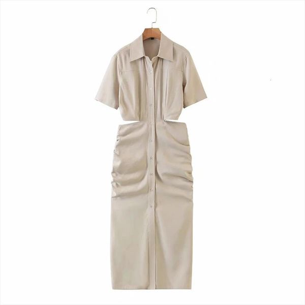 shirt waist cut out short women dresses sleeves midi fashion design elegant femme robe ropa mujer vestidos, Black;gray
shirt waist cut out short women dresses sleeves midi fashion design elegant femme robe ropa mujer vestidos, Black;gray
