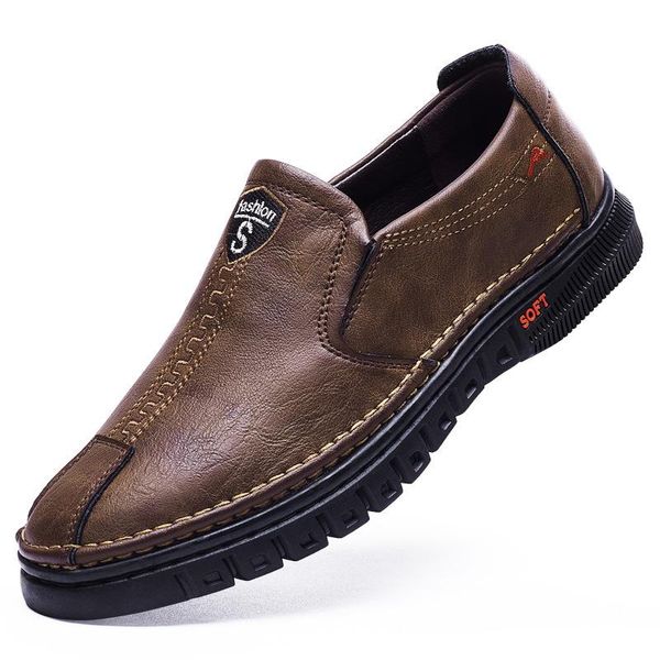 dress shoes hand made men leather brand designer leisure loafer business cozy flats soft moccasin, Black
dress shoes hand made men leather brand designer leisure loafer business cozy flats soft moccasin, Black