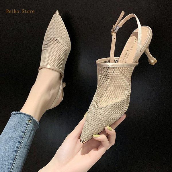 slippers baotou sandals women 2021 summer mesh high heels fashion stiletto hollow women's shoes, Black
slippers baotou sandals women 2021 summer mesh high heels fashion stiletto hollow women's shoes, Black
