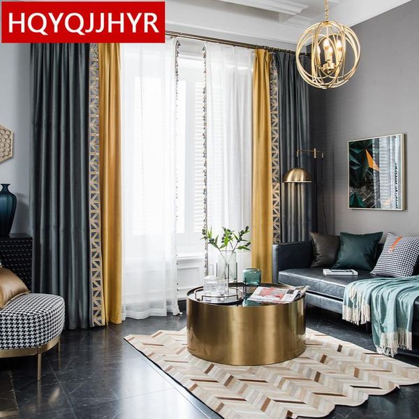 curtain & drapes european luxury gray yellow stitching thick velvet shading villa curtains for bedroom living room apartment el
curtain & drapes european luxury gray yellow stitching thick velvet shading villa curtains for bedroom living room apartment el