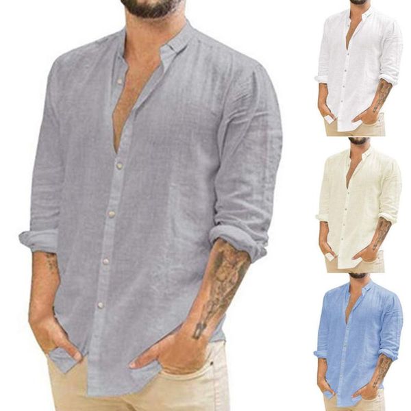 men's casual shirts mens solid long sleeve streetwear button up blouse fashion holiday beach lounge wear spring/summer, White;black
men's casual shirts mens solid long sleeve streetwear button up blouse fashion holiday beach lounge wear spring/summer, White;black