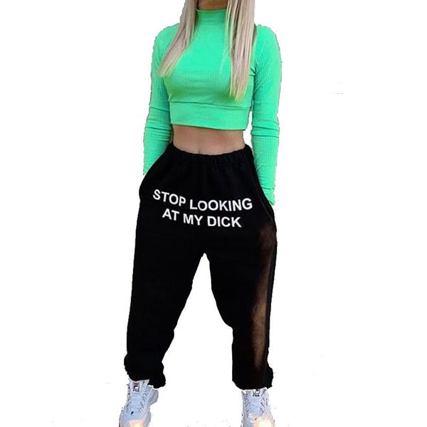 letter printed casual sweatpants women drawstring loose high waist sports trousers jogger pants women's & capris, Black;white
letter printed casual sweatpants women drawstring loose high waist sports trousers jogger pants women's & capris, Black;white