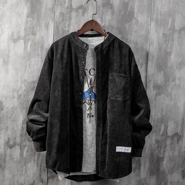 men's jackets camisa masculina, camisa de botão com gola alta, manga longa, estilo japonês, solta, casual, japonês udw3, Black;brown
men's jackets camisa masculina, camisa de botão com gola alta, manga longa, estilo japonês, solta, casual, japonês udw3, Black;brown