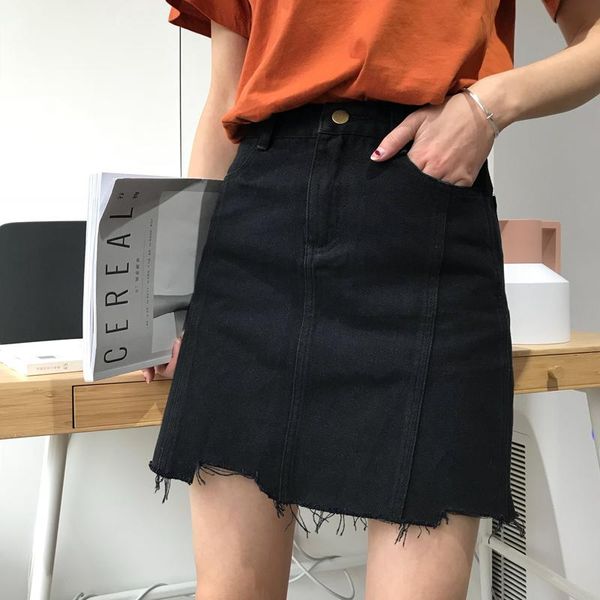 skirts women spring irregular denim fashion high waist solid color harajuku slim skirt female all match tide mini saias, Black
skirts women spring irregular denim fashion high waist solid color harajuku slim skirt female all match tide mini saias, Black