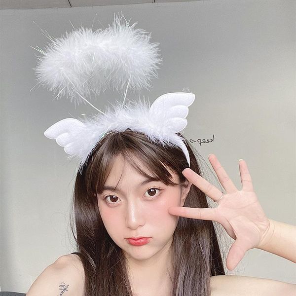 party masks beautiful masquerade fluffy angel wings headband anime costume headwear
party masks beautiful masquerade fluffy angel wings headband anime costume headwear