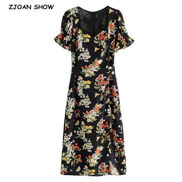 spring france vintage square collar puff short sleeve flower print midi dress women tie bow sashes ruched hem slit 210429, Black;gray
spring france vintage square collar puff short sleeve flower print midi dress women tie bow sashes ruched hem slit 210429, Black;gray