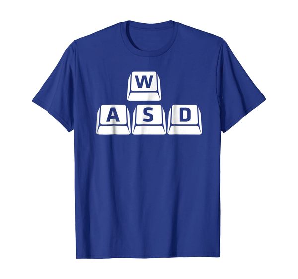 WASD Keys T-Shirt Computer Keyboard Gamer Gift Shirts, Mainly pictures
