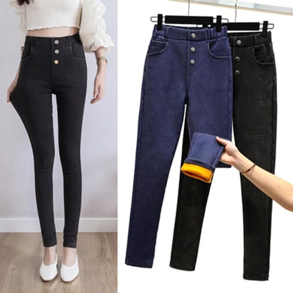women's pants & capris winter thinck velvet skinny warm pencil women high waist elastic imitation jeans plus size woman leggings trouse, Black;white
women's pants & capris winter thinck velvet skinny warm pencil women high waist elastic imitation jeans plus size woman leggings trouse, Black;white