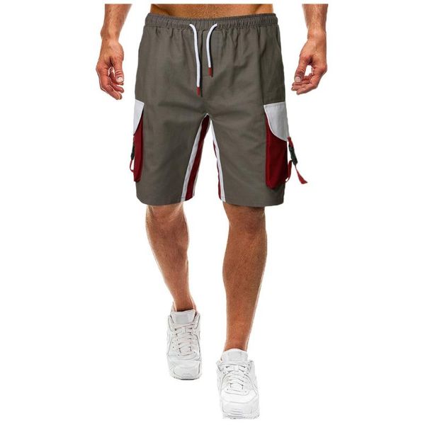 feitong summer cargo shorts european and american mens multi-pocket casual short masculino bermuda men's, White;black
feitong summer cargo shorts european and american mens multi-pocket casual short masculino bermuda men's, White;black
